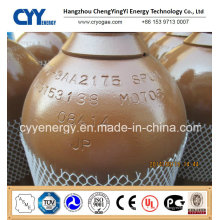 50L Helio Nitrogênio de oxigênio Lar CNG Acetileno CO2 Hydrogeen CNG 150bar / 200bar Cilindro de gás de aço sem costura